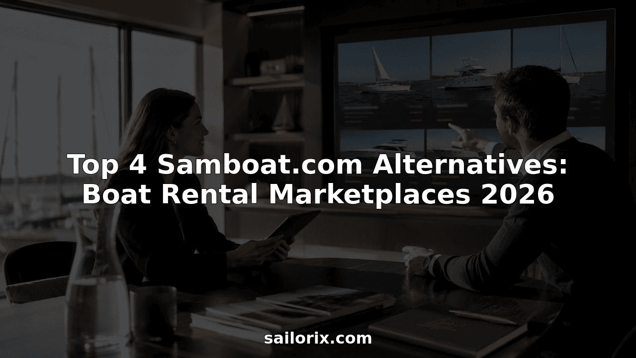 Top 4 Samboat.com Alternatives: Boat Rental Marketplaces 2026