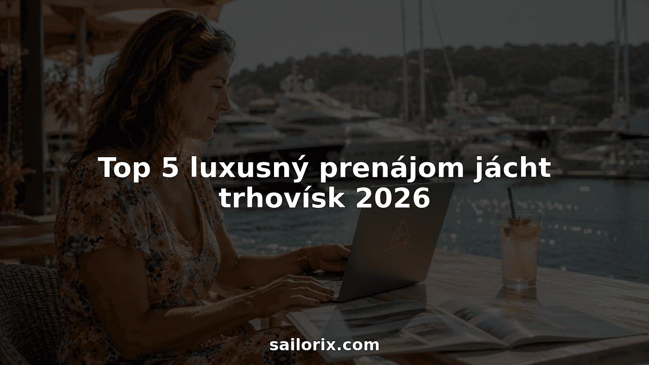 Top 5 luxusný prenájom jácht trhovísk 2026