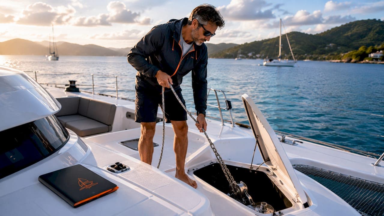 Anchor and Sailboat: How to Anchor Safely and Well