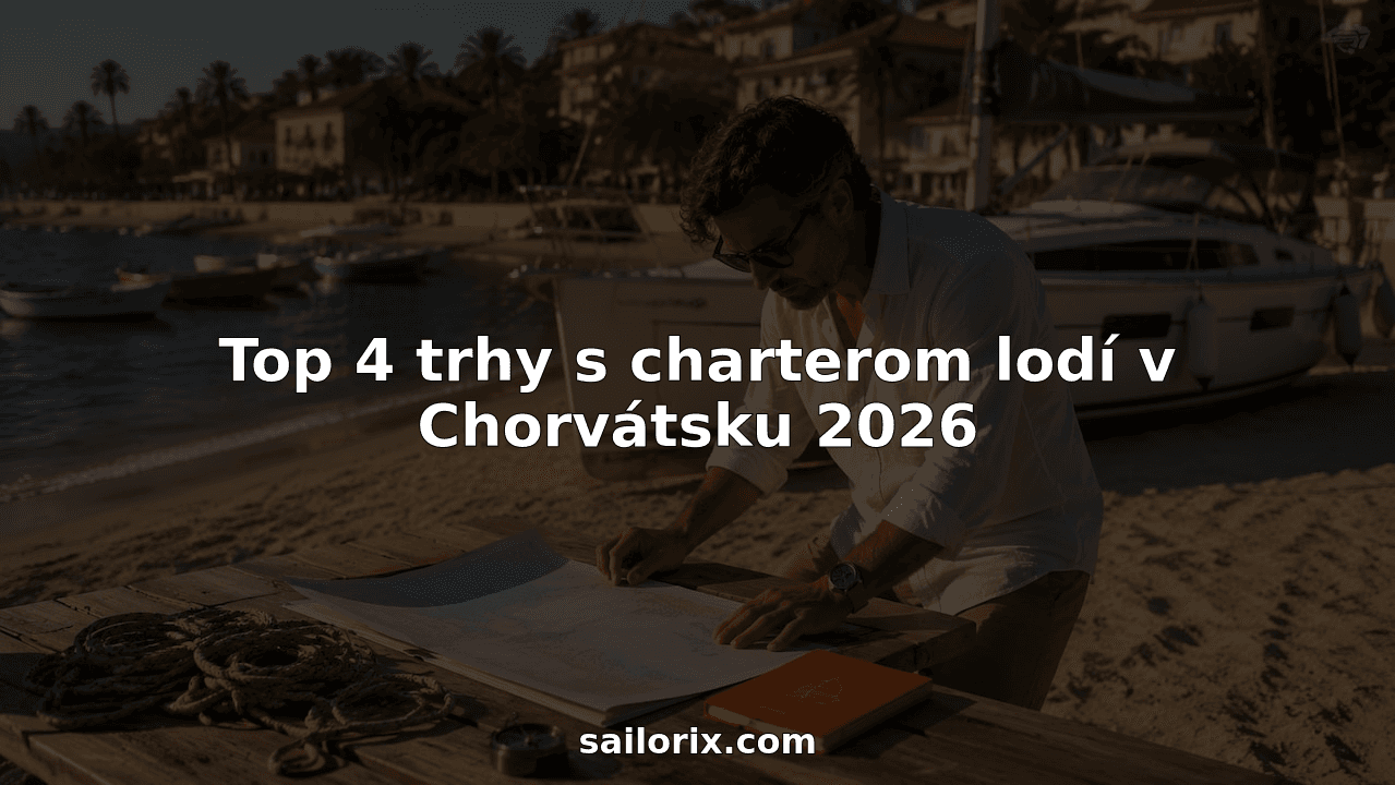 Top 4 trhy s charterom lodí v Chorvátsku 2026