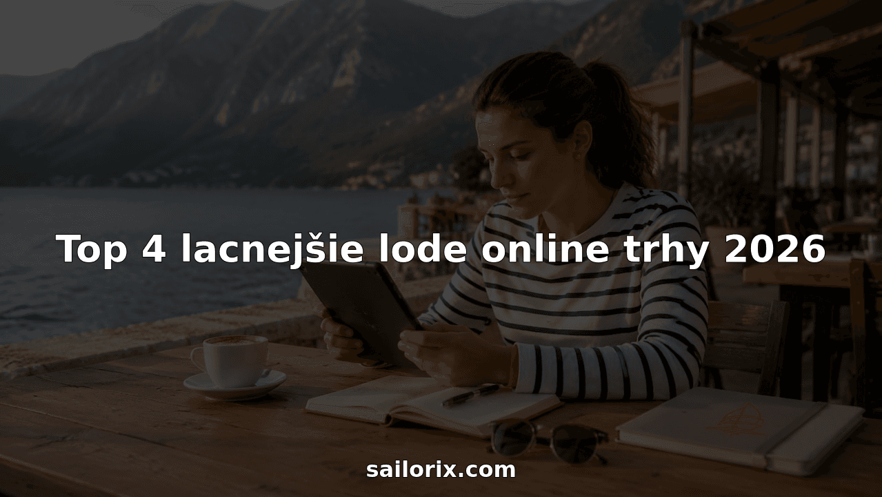 Top 4 lacnejšie lode online trhy 2026