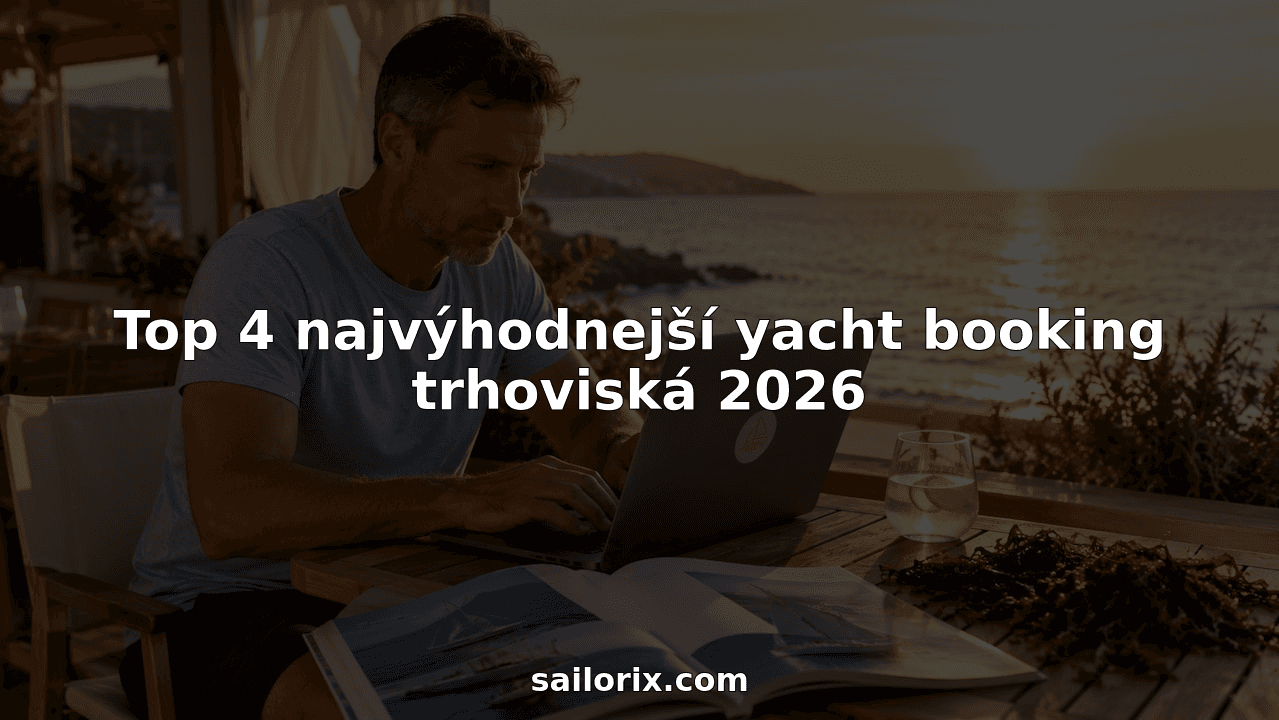 Top 4 najvýhodnejší yacht booking trhoviská 2026