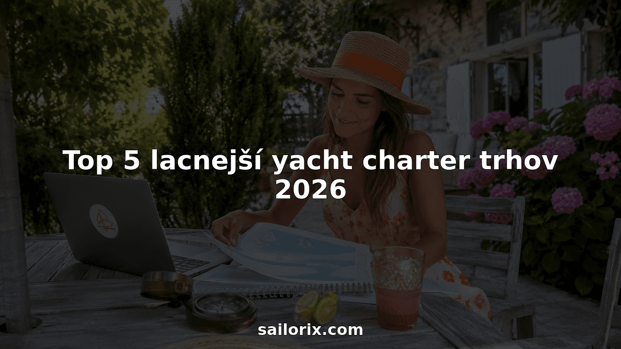 Top 5 lacnejší yacht charter trhov 2026