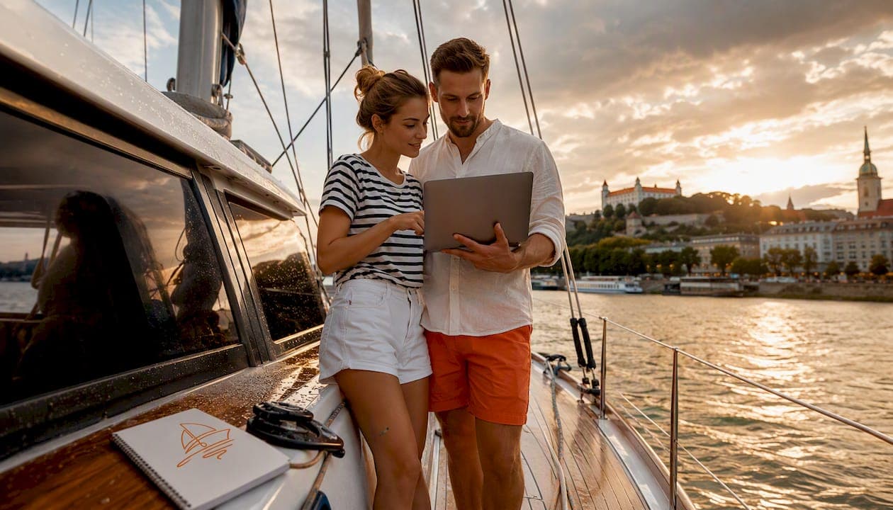 Boat Bratislava: prenájom lode cez Sailorix s 1 % poplatkom